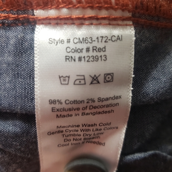 Jach's New York Sz XXL NWT Red Floral Shorts - Picture 9 of 12